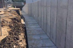 concrete walls